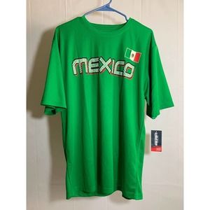 ICONS SPORTS UNISEX MEXICO SHIRT SIZE XL GREEN NWT